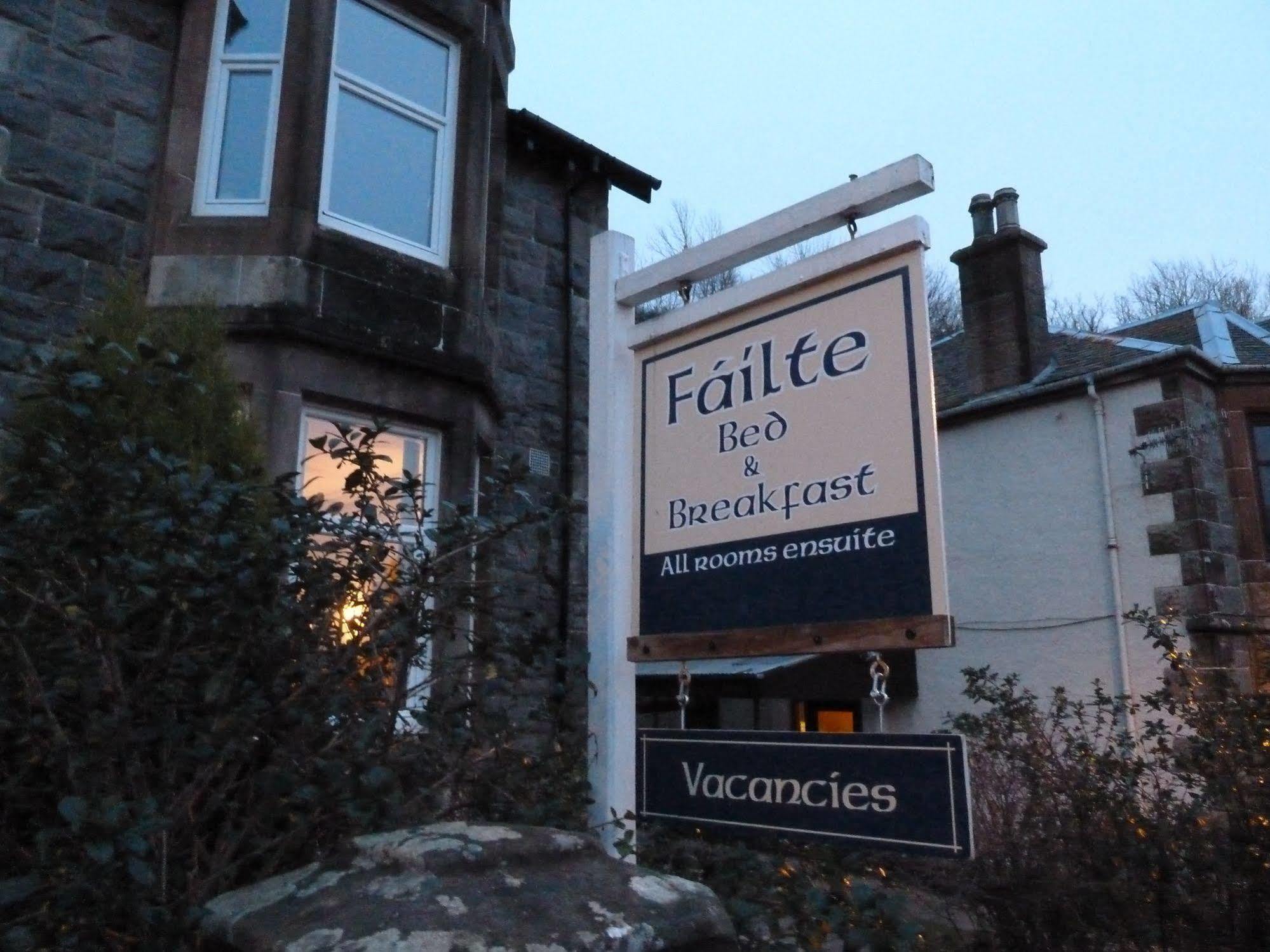 Failte Bed & Breakfast Oban Eksteriør bilde